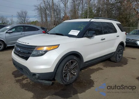 2013 Ford Explorer Sport z USA, uszkodzony, nr VIN 1FM5K8GT5DGC85253